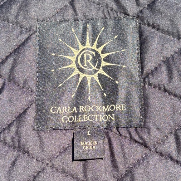 Carla Rockmore Collection Regular Asymmetric Quilted Coat - Picture 5 of 6